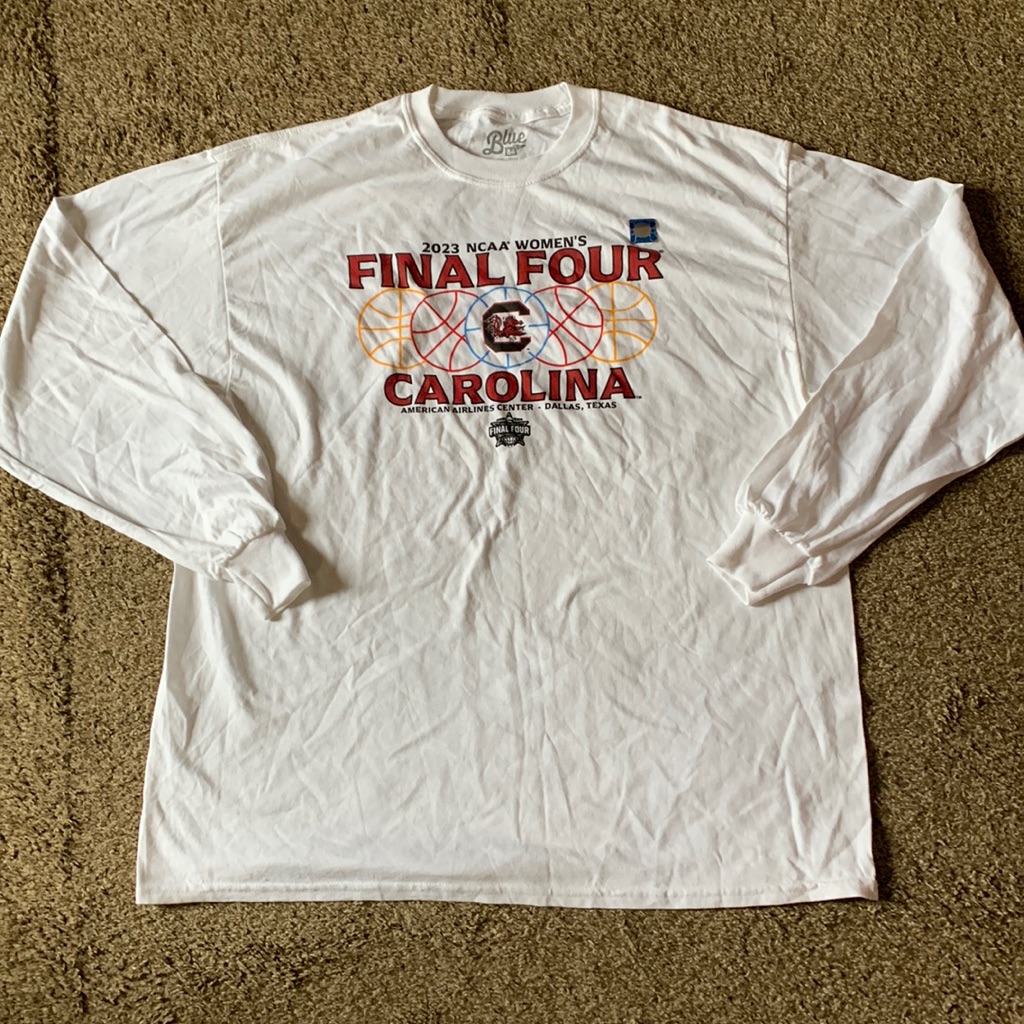 Womens 2023 Ncaa Basketball Tournament Final Four Oversized Long Sleeve Xl